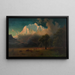 Mont Adams, Washington - Albert Bierstadt — gerahmtes Bild an der Wand