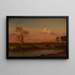 Mont Hood - Albert Bierstadt — gerahmtes Bild an der Wand