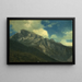 Berge - Albert Bierstadt — gerahmtes Bild an der Wand