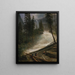 Chutes du Nevada à Yosemite - Albert Bierstadt — gerahmtes Bild an der Wand