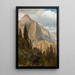 Reproduktion des Gemäldes North Dome Vallée de Yosemite - Albert Bierstadt