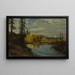 Ausflug zum Lake Tahoe - Albert Bierstadt — gerahmtes Bild an der Wand