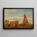 Ruinen Campagna di Roma - Albert Bierstadt — gerahmtes Bild an der Wand