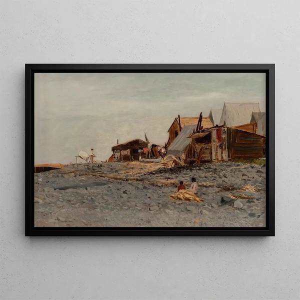 Albert Bierstadt - Salmon Fishery Village.webp