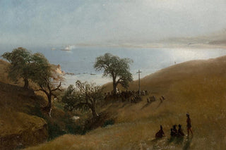 Albert Bierstadt - Study for Entrance into Monterey.webp