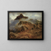 Studie der Felsengebirge - Albert Bierstadt — gerahmtes Bild an der Wand