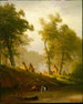 Die Wolf-Fluss im Kansas - Albert Bierstadt — Ansicht des Kunstwerks