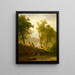 Die Wolf-Fluss im Kansas - Albert Bierstadt — gerahmtes Bild an der Wand
