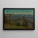 Vallée de Yosemite Californie - Albert Bierstadt — gerahmtes Bild an der Wand