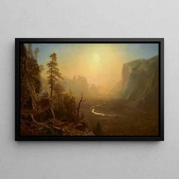 Albert Bierstadt - Yosemite Valley Glacier Point Trail.webp
