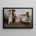 Les essayer - Albert Chevallier Tayler — gerahmtes Bild an der Wand