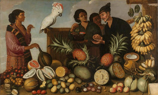 Albert Eckhout - East Indian Market Stall in Batavia.webp