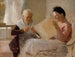 Annie Edelfelt mit Fredrika Snygg - Albert Edelfelt — Ansicht des Kunstwerks