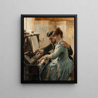 Albert Edelfelt - At the Piano.webp