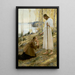 Christus und Maria Magdalena - Albert Edelfelt — gerahmtes Bild an der Wand