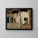 Innenhof in Toledo - Albert Edelfelt — gerahmtes Bild an der Wand