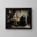 Der Herzog Karl beleidigt den Körper von Klaus Fleming - Albert Edelfelt — gerahmtes Bild an der Wand