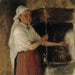 Elli Jäppinen au poêle, étude - Albert Edelfelt — Ansicht des Kunstwerks