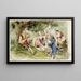 Villa près de la source, étude - Albert Edelfelt — gerahmtes Bild an der Wand