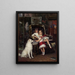Michel und Xénia, Kinder von Kaiser Alexander III. - Albert Edelfelt — gerahmtes Bild an der Wand