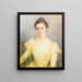 Mme Lamberg und Kjellberg - Albert Edelfelt — gerahmtes Bild an der Wand
