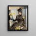 Parisienne - Albert Edelfelt — gerahmtes Bild an der Wand