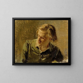 Albert Edelfelt - Portrait Of A Young Man.webp