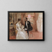 Szene beim Ball - Albert Edelfelt — gerahmtes Bild an der Wand