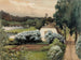 Die Haus der Verwalter im Herrenhaus von Saari - Albert Edelfelt — Ansicht des Kunstwerks