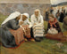 Frauen vor der Kirche von Ruokolahti - Albert Edelfelt — Ansicht des Kunstwerks