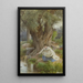 sicher gelandet - Albert Fitch Bellows — gerahmtes Bild an der Wand