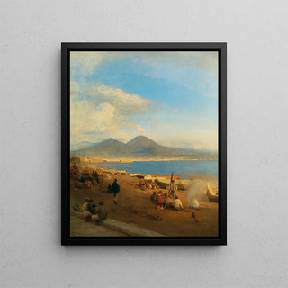 Albert Flamm - A View Of The Gulf Of Naples From Posilippo.webp