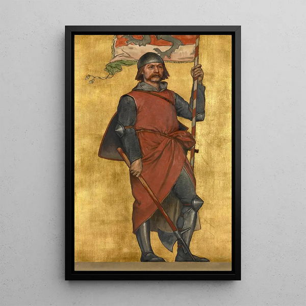 Jan Breydel - Albert Frans Lieven De Vriendt — gerahmtes Bild an der Wand