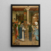 Reproduktion des Gemäldes Die Magistrate besuchen die Werkstatt von Jan van Eyck - Albert Frans Lieven De Vriendt