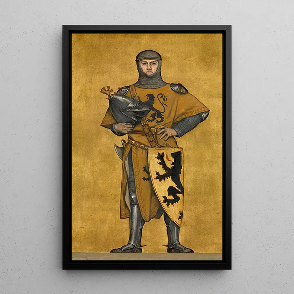 Reproduktion des Gemäldes Guillaume de Juliers - Albert Frans Lieven De Vriendt