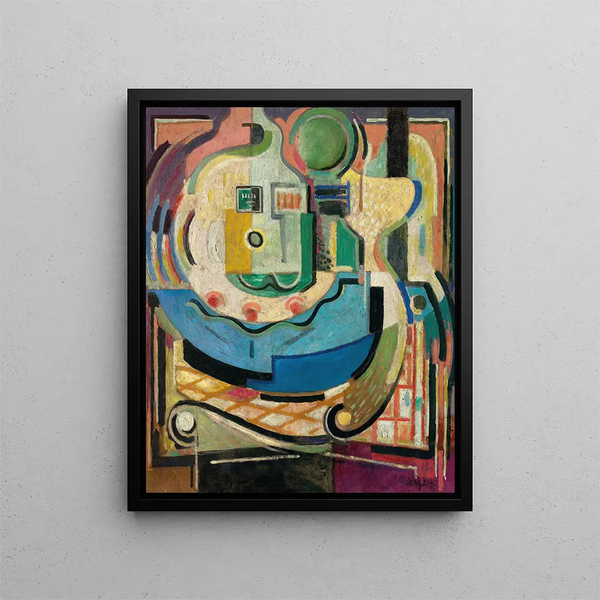 Komposition - Albert Gleizes — gerahmtes Bild an der Wand