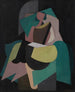 Frau sitzend - Albert Gleizes — Ansicht des Kunstwerks