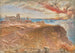 Abend in der Abtei Sainte-Hilda, Whitby, Yorkshire - Albert Goodwin — Ansicht des Kunstwerks