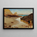 Kynance Cove, Cornwall - Albert Goodwin — gerahmtes Bild an der Wand
