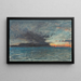 Saint Vincent bei Sonnenaufgang - Albert Goodwin — gerahmtes Bild an der Wand