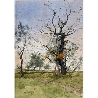 Albert Gosselin - Chne et oliviers JuanlesPins.webp