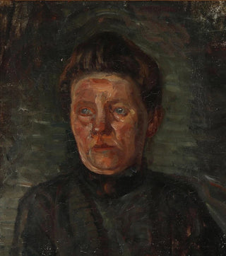 Albert Gottschalk - Portrt af en kvinde i sort.webp