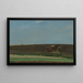 De la Lande - Albert Hermann Daur — gerahmtes Bild an der Wand