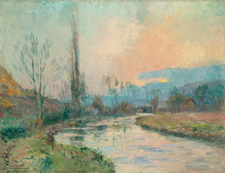 Hondouville sur Iton - Albert Lebourg — Ansicht des Kunstwerks
