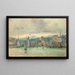 Honfleur - Albert Lebourg — gerahmtes Bild an der Wand