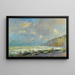 Mer montante Veulettes - Albert Lebourg — gerahmtes Bild an der Wand