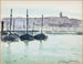 Boulogne-sur-Mer, Boote im Hafen - Albert Marquet — Ansicht des Kunstwerks