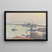 Brume rose sur Alger - Albert Marquet — gerahmtes Bild an der Wand
