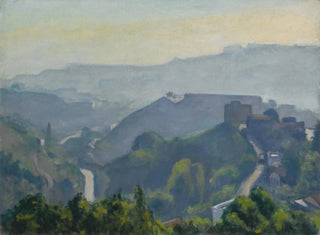 Nebel auf den Hügeln von Algier - Albert Marquet — Ansicht des Kunstwerks