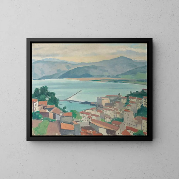 La Ville par temps clair - Albert Marquet — gerahmtes Bild an der Wand